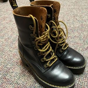 Dr. Martens Leona Heeled Combat Boot